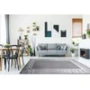 Dywan TREX CLOVER spalva grafito 140x190 Hakano
