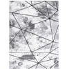 Dywan VERS POLYGONS spalva grafito 120x170 Hakano