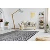 Dywan VINEA LINES spalva juoda 80x150 Hakano