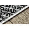 Dywan VINEA spalva juoda styl boho 120x170 Hakano