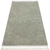 Dywan WELBEN FRINGE spalva oliwkowy styl klasyczny 140x190 Hakano
