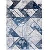 Dywan WELLI GEOMETRIC 2 spalva mėlyna 140x190 Hakano