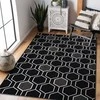 Dywan WINK HEXAGON spalva juoda 140x200 Hakano