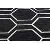 Dywan WINK HEXAGON spalva juoda 140x200 Hakano