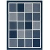 Dywan WINK SQUARES spalva mėlyna 80x150 Hakano