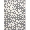 Dywan WINK TRIANGLE spalva pilka 160x230 Hakano