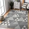 Dywan WINK TRIANGLE spalva pilka 80x150 Hakano