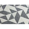 Dywan WINK TRIANGLE spalva pilka 80x150 Hakano