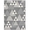 Dywan WINK TRIANGLE spalva pilka 80x150 Hakano