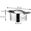 TESCOMA PUODAS SU DANGIU ULTIMA 24CM 5L