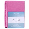 AmeliaHome Paklodė su guma AH Ruby Fuchsia62 80–90 × 200 + 30