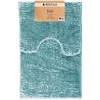 RESTILO mata vonios shiny chenille BATI spalva turkio styl skandynawski 50x80+40x50