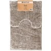 RESTILO mata vonios shiny chenille BATI spalva cappuccino styl skandynawski 50x80+40x50