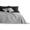 Lovatiesė DecoKing Axel, 200x220 cm, spalva: sidabro / juoda