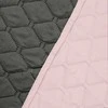 DecoKing Lovatiesė 260 × 280 cm, rožinė ir tamsiai pilka