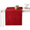 Staltiesių komplektas 115×300+35×300 bordo spalvos AH VESTA