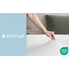 Lakštas GINTARO spalvos baltas stilius klasikinis medžiagos tipas - tekstilės džersis 80-90x200 DecoKing