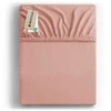 RESTILO AMBER fitted sheet, coral colour, classic style, jersey material type, 120–140 x 200
