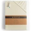 Prześcieradło AMBER spalva smėlio spalva styl klasyczny materiał jersey 80-90x200 DecoKing