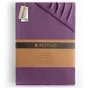 Prześcieradło AMBER spalva violetinė styl klasyczny materiał jersey 120-140x200 DecoKing