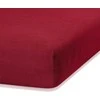 Paklodė su guma 220–240x220 cm bordo spalvos