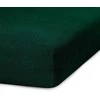 AmeliaHome Paklodė su guma 140–160x200+30 cm butelių žalia AH RUBY