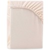 AmeliaHome Paklodė su guma 80–90x200+30 smėlio spalvos AH RUBY