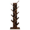 Songmics KNYGŲ LENTYNA/RUDA50X25X141,5CM