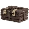 Rankšluostis Rankšluosčių rinkinys 2 vnt. 70x140 ir 4 vnt. 50x100 rudos spalvos