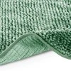RESTILO mata vonios shiny chenille BATI spalva žalia styl skandynawski 70x120