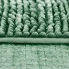 RESTILO mata vonios shiny chenille BATI spalva žalia styl skandynawski 60x90