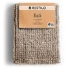 RESTILO mata vonios shiny chenille BATI spalva cappuccino styl skandynawski 60x90