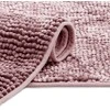 RESTILO mata vonios shiny chenille BATI spalva rožinė styl skandynawski 70x120