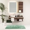 RESTILO mata vonios shiny chenille BATI spalva žalia styl skandynawski 70x120
