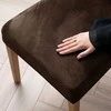 Kėdės sėdynės užvalkalas 40×40 cm tamsiai rudos spalvos Restilo
