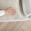 Dekoratyvinis pagalvės užvalkalas 45×45 cm smėlio spalvos