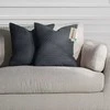 Pagalvės užvalkalas 50×70 cm tamsiai pilkos spalvos dekoratyvinis komplektas