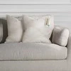 Dekoratyvinis pagalvės užvalkalas 45×45 cm smėlio spalvos Restilo