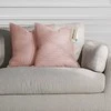 Dekoratyvinis pagalvės užvalkalas 45×45 cm šviesiai rožinis Restilo