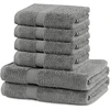 Rankšluostis Rankšluosčių rinkinys 2 vnt. 70x140 ir 4 vnt. 50x100 pilkos spalvos