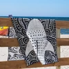 DecoKing Paplūdimio rankšluostis 90 × 180 cm SHARK