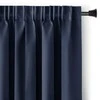 Curtain BLACKOUT color indigo style classic tape blackout 140x270 AmeliaHome