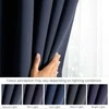 Curtain BLACKOUT color indigo style classic tape blackout 140x270 AmeliaHome