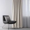 RESTILO zasłona BLACKOUT spalva jasny smėlio spalva szarfa upinająca styl klasyczny przelotki Sidabrinė materiał blackout 140x245
