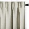 RESTILO BLACKOUT curtain, cream-coloured, plain, classic, tieback, classic style, multifunctional heading tape, heavyweight blackout fabric, 200 × 260 cm
