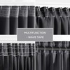 AmeliaHome Užuolaida 140×270 cm blackout tamsiai pilka AH