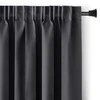 Užuolaida AH BLACKOUT PLEAT CHARCOAL 140X175 1PC