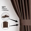 Curtain BLACKOUT color ruda style classic sidabrinis eyelets blackout 140x245 AmeliaHome