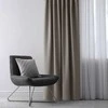 Užuolaidos smėlio 140×245 su klostėmis CURT