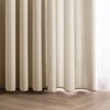 RESTILO CARLI curtain, colour: light beige, plain, classic style, multifunctional tape, Oxford fabric, 200 x 240 cm